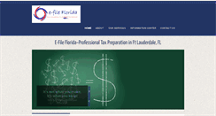 Desktop Screenshot of efileflorida.com