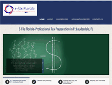 Tablet Screenshot of efileflorida.com